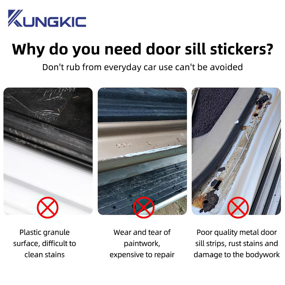 Leather Carbon Mat Car Door Decorative Protective Anti-kick Pad For Mazda CX-30 CX30 2020 2021 2022 2023 2024 2025 LHD RHD