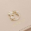 Box Wallet Jardin Purse Beige Bi-fold 85-1160