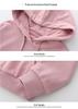 2026 Autumn Women's Korean-Style Oversized Hoodie with Velvet