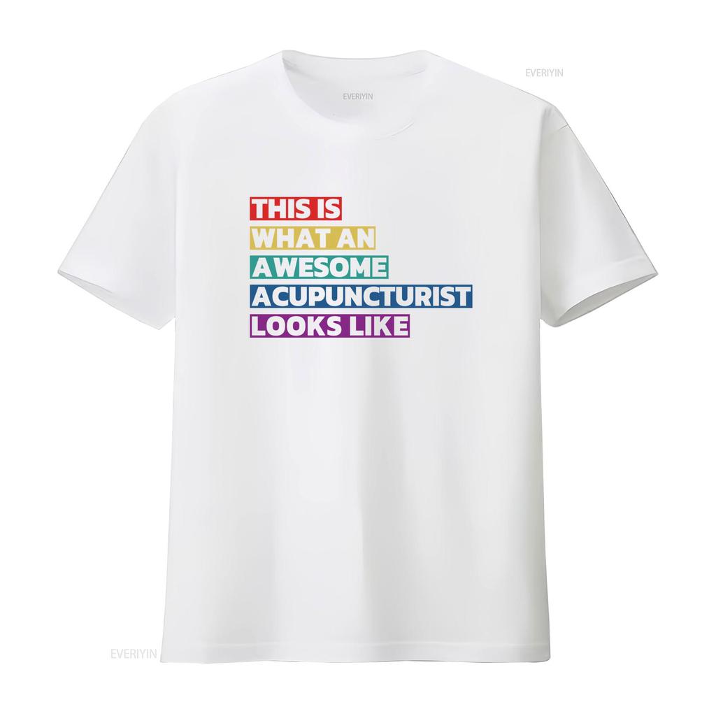 Akupunkteur T-Shirt Akupunktur Lustig SO SIEHT EIN FANTASTISCHER AUS vintage Gewaschenes Oberteil Für Den Alltag Weich homme