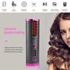 Cordless Auto Curler Fast Heating Ceramic Iron with Adjustable Temperature & LCD Display Rechargeable Hair Curling Wand Hair Styler for Travel