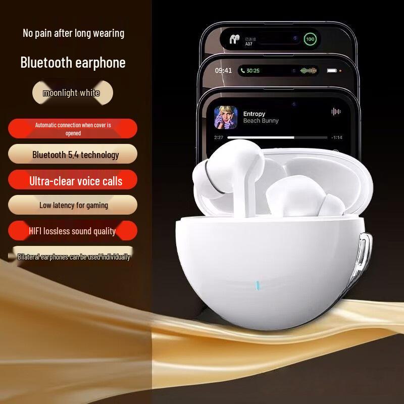 A17 Noise-Cancelling Wireless Bluetooth Earbuds with Dolby Sound and Long Battery Life