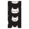 Cute Cat Faces Designed Large Towel Beach Towel Sport Towel, Super Absorbent, Quick-Dry, Sport Towel Bath Towel, Fashionable