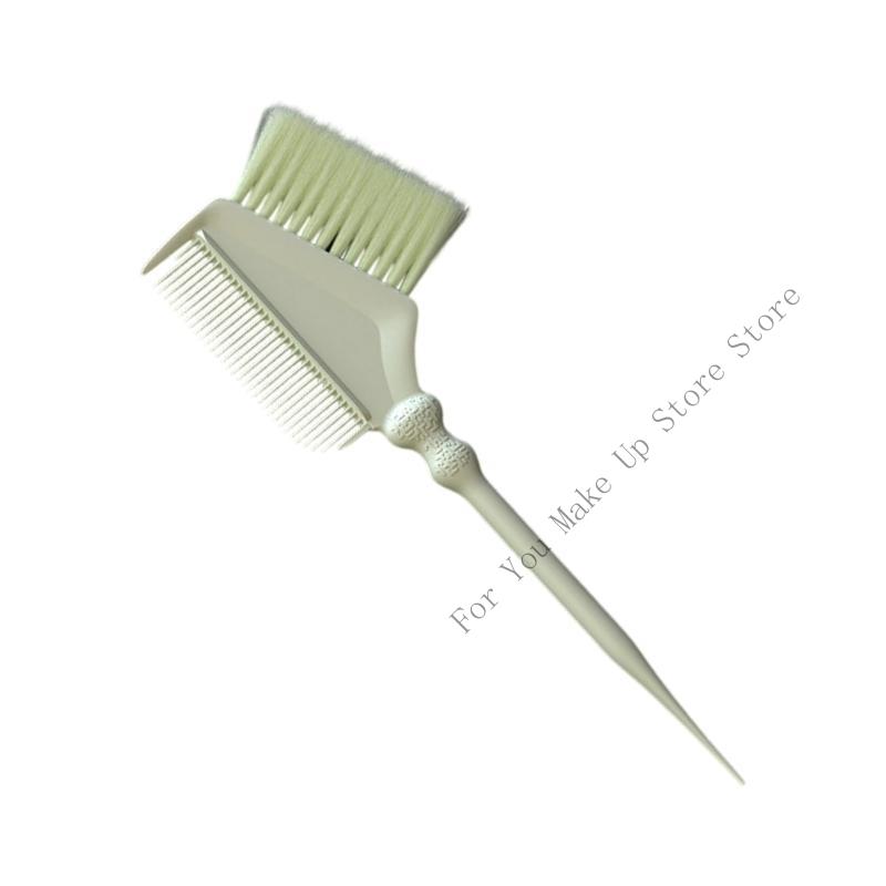 Double Sided Hair Coloring Comb Smooth Hair Treatments With Ergonomic Handle Hair Dyeing Brush For Salon and Home Use