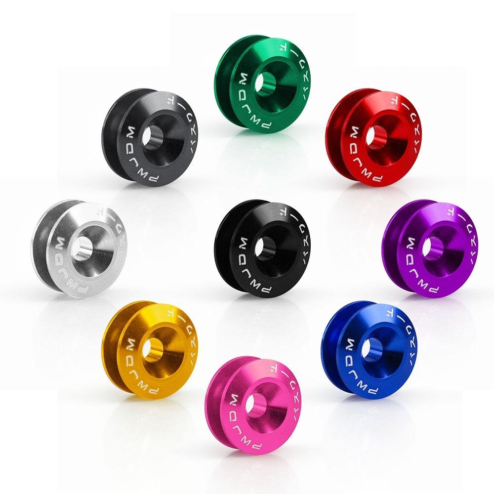 Pare-chocs De Fixations À Dégagement Rapide JDM En Aluminium Pour Kit De Couvercles De Trappe De Garde-boue De Coffre De Voiture