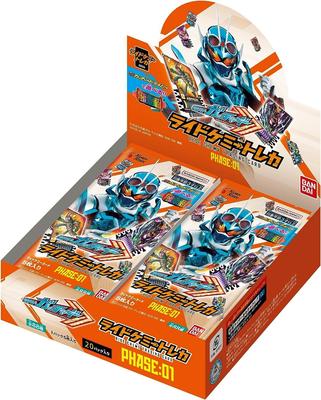 Ride Chemie Trading Card SP Case BANDAI Kamen Rider Gatchard Ride Chemie Trading Card 20 Packs [Bonus Included] PHASE01 (BOX)