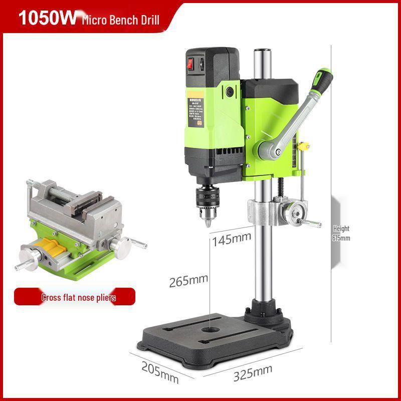 Compact 220V High-Power Bench Drill: Multi-Functional, Industrial-Grade, High-Precision Drilling Machine