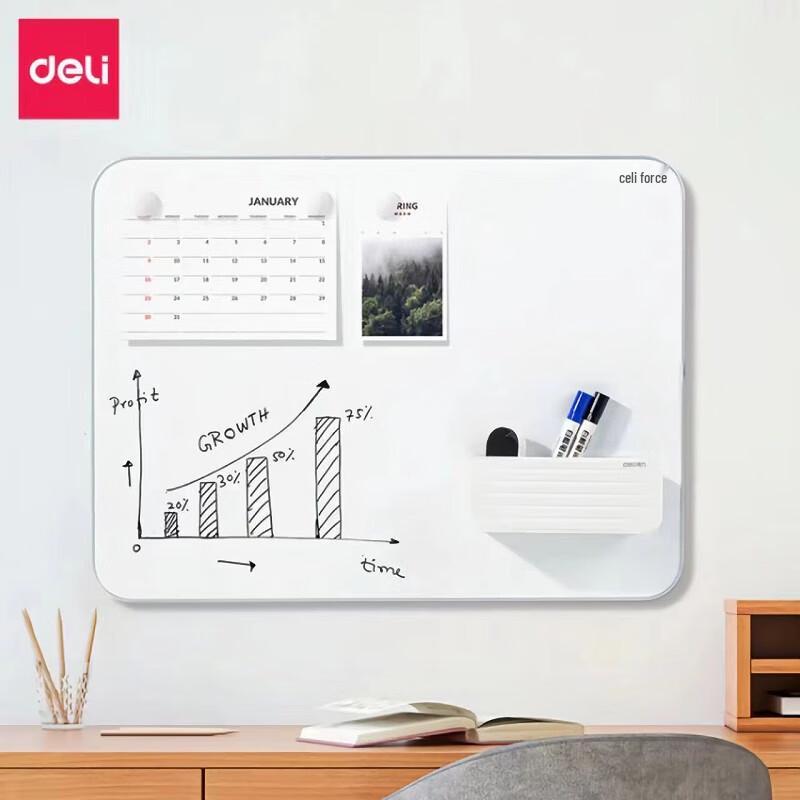 Deli Double-Sided Magnetic Whiteboard