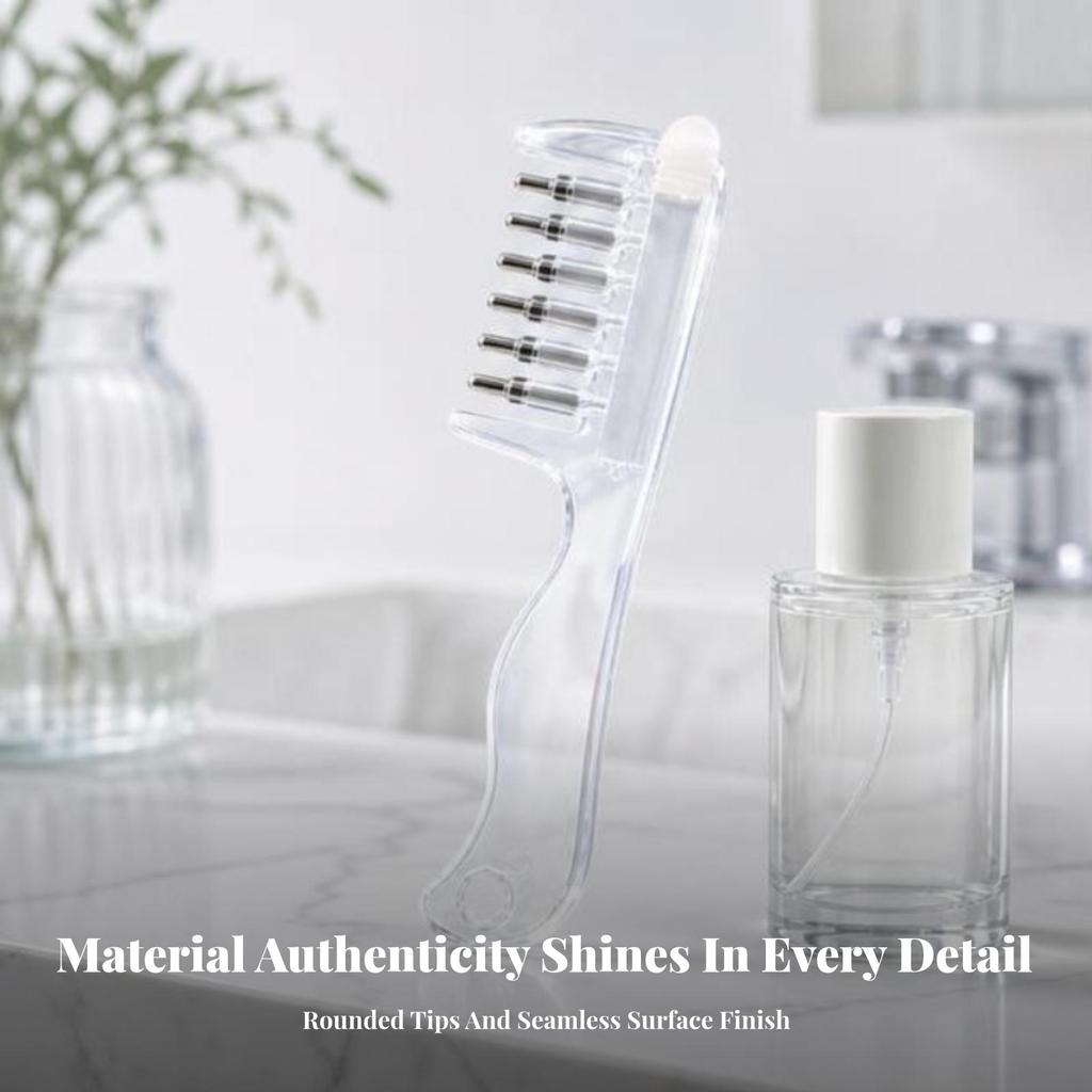 Scalp Applicator Comb Handheld Treatment Liquid Portable for Home