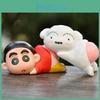Shin Chan Crayon Pvc Anime Figure Desk Ornament For Home Office Gifts Decor