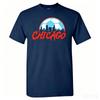 Men's US States Soccer Printed Short Sleeve T-Shirt, Breathable Crewneck Tee for Day Fan Support