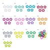 50Pcs Star Link Connectors AB Color Star Shape Linking Rings Quick Linking Rings for Bag Necklace