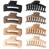 European & American Style Geometric Hair Claw Clip - Large Dragon Bone Design