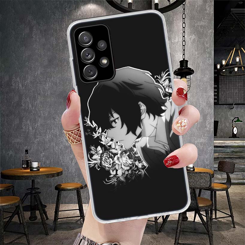 Bungo Stray Dogs Dazai Phone Case For Samsung Galaxy A12 A22 A32 A52 A72 A02S A51 A50S A71 A70 A31 A20S Note 20 Ultra S10 A10S G