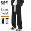 JEEP SPIRIT Men's Autumn/Winter Straight-Leg Casual Sweatpants