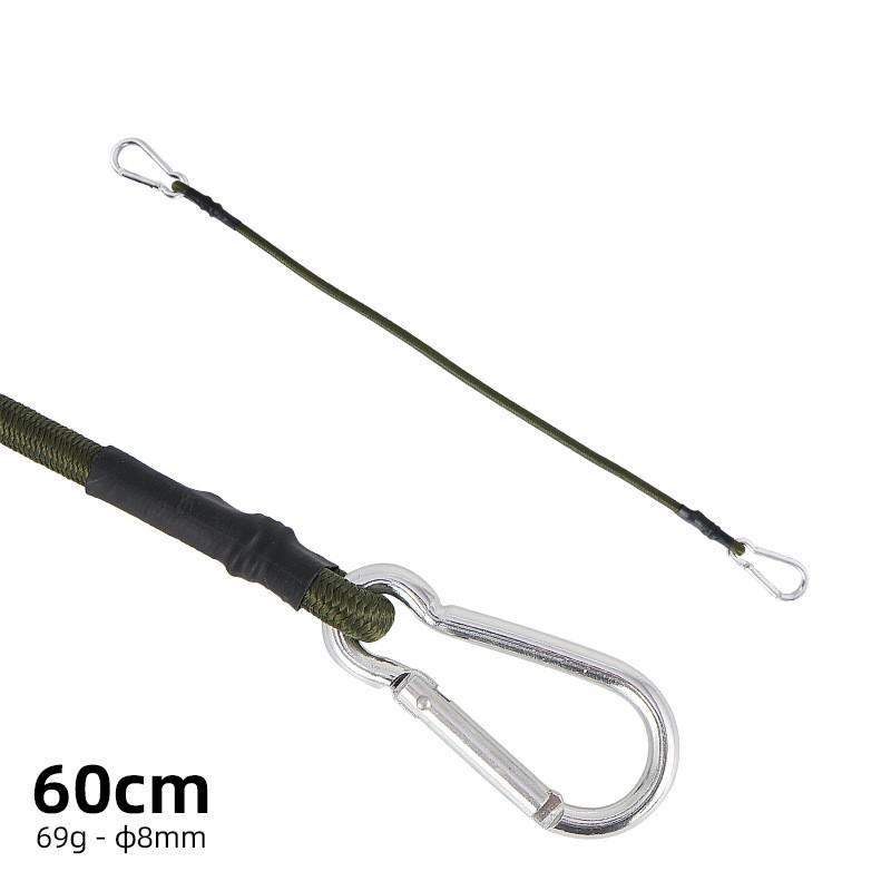 30/60/90/120 cm Karabiner Elastisches Seil Outdoor Camping Gepäck Gurt Wäscheleine Stretch Robuste Multifunktions Camping ausrüstung