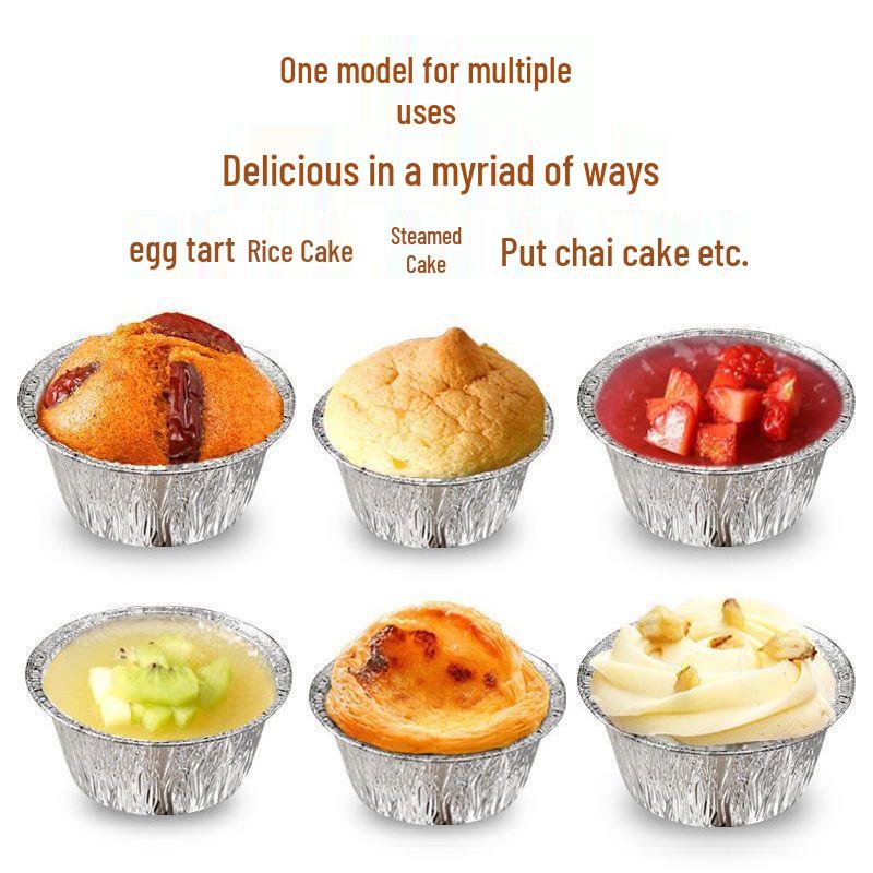 Pabe 9cm Hochtemperatur-Aluminiumfolien-Backförmchen