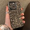 Leopard Print Pattern Silver IMD Phone Case For  Redmi Note 14 13 12 11 10 Pro Plus 4G 5G 12S Redmi 14C 13 Hard Back Cover