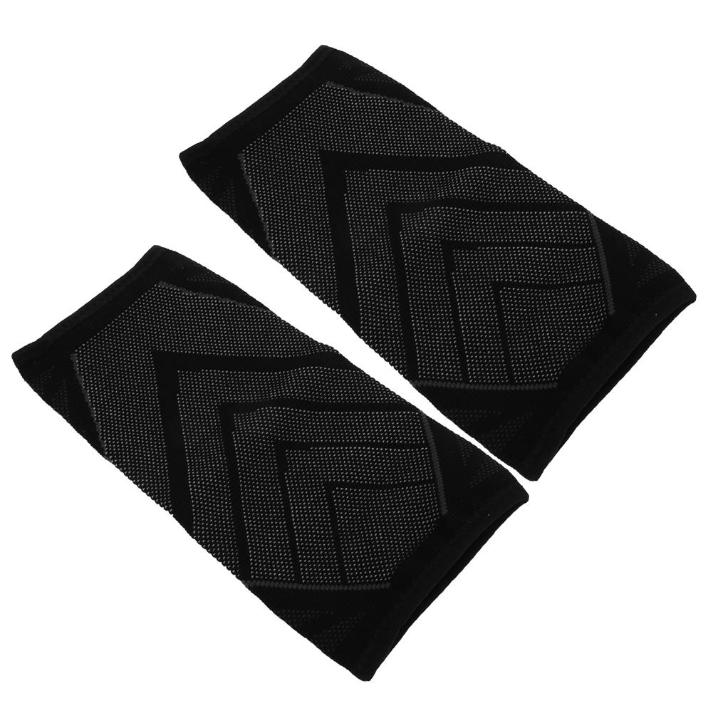 2Pcs Nylon Knitted Elbow Pad Pressure Belt Breathable Protection Universal Outdoor SportsS