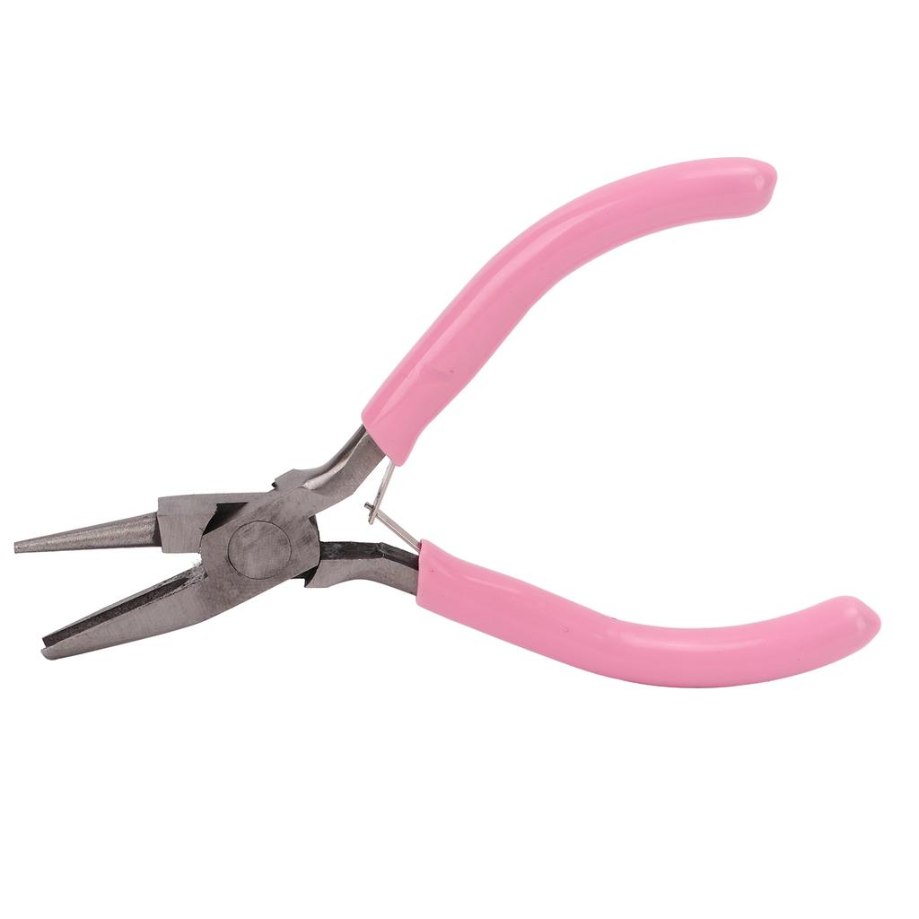 Jewelry Pliers Nonslip Handle Effort Saving Sturdy Durable Carbon Steel Wide Application Wire