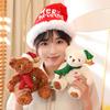 Christmas Bear Doll Christmas Cute Scarf Teddy Bear Plush Toy Doll Christmas Gift Girl