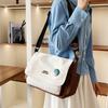 Retro Shoulder Bag Women's Large-capacity Student Class Messenger Bag Men's Simple and Versatile Messenger Bag