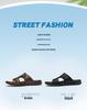 Stylish Double Buckle Flat Sandals - Lightweight Outdoor Beach & Daily Wear
