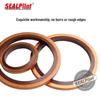Red Copper Fluororubber Nitrile High-Pressure Oil-Resistant Gasket Seal