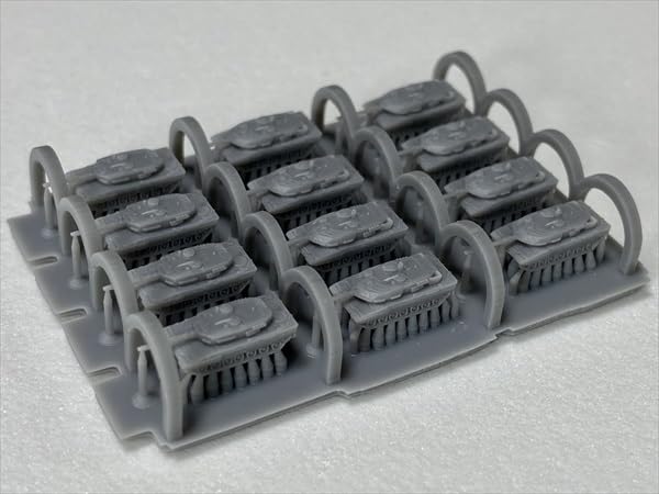 Firestarter 1/700 Modern German Leopard II Set Resin Kit FS-MG1 (Tank)