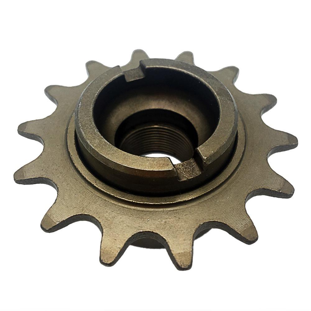 Steel Bicycle Freewheel Sprocket 14T Bike Cassette Freewheel for Bike Repair 14T-17mm