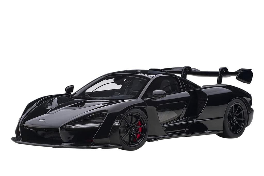 AUTOart McLaren Senna Black Finished Product 76076 1/18