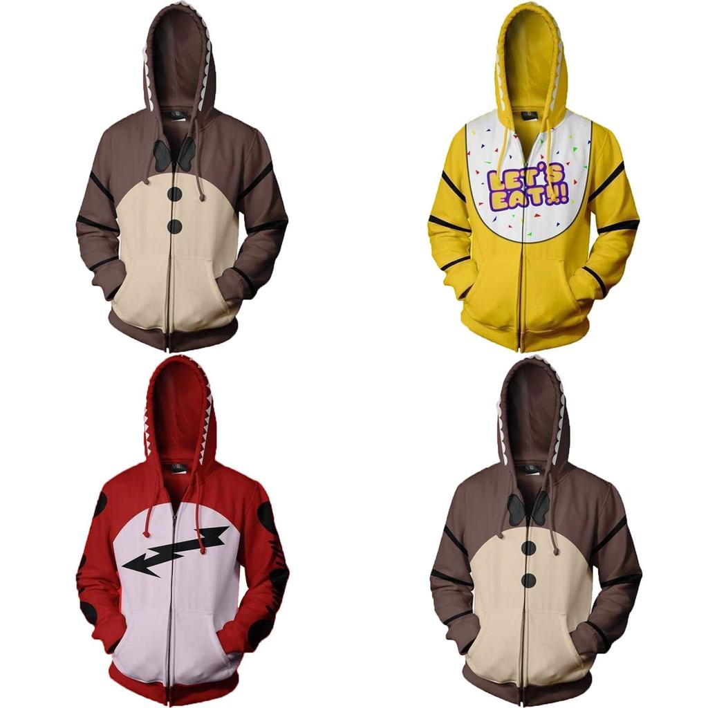 Premium Five Nights At Freddy's Fnaf Cosplay Costume Hoodie With Vibrant Pattern