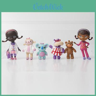 Adorable Pvc Doc Mcstuffins Girl Toy Model Figurine Perfect For Kids' Pretend Play