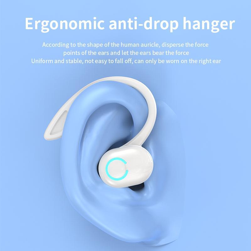 X8 Single Ear Bluetooth Wireless Earphone Ear Hook Bluetooth Headphone Bluetooth 5.2