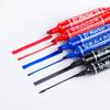 10pcs/set Twin Tip Colored Permanent Markers Fine Point Waterproof Oily Black Ink for Sketching Painting School Art Supplies