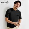 Zhuangji Men's Breathable Business Casual Polo Shirt