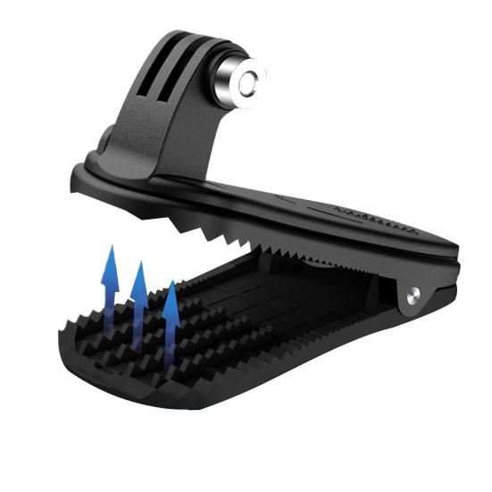TELESIN Rotatable Sport Camera Clip for GoPro Hero 8/7/6/5/XiaoYi/Osmo Action
