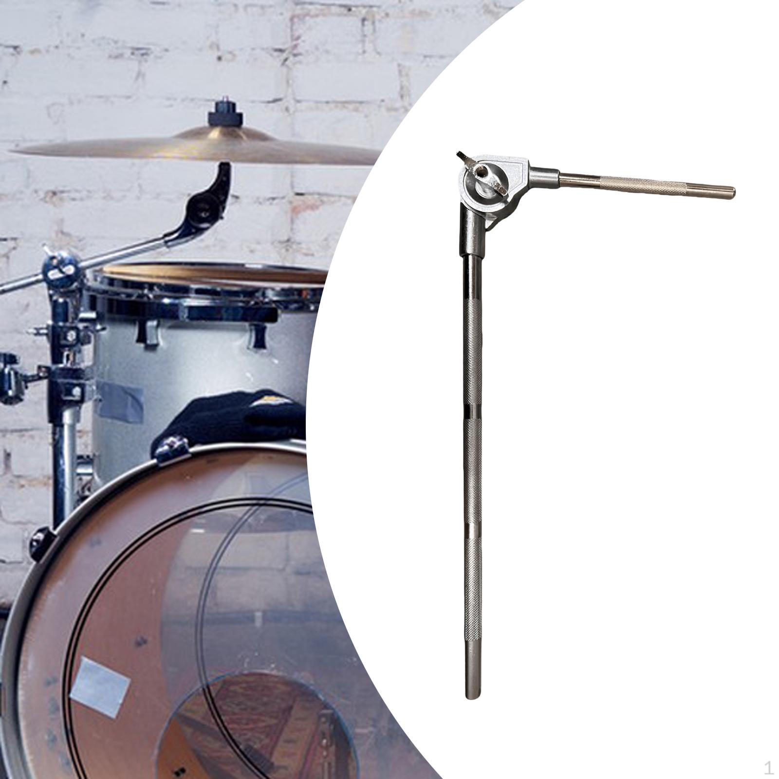 Cowbell Holder for Drum Kit Percussion Gear Long Rod