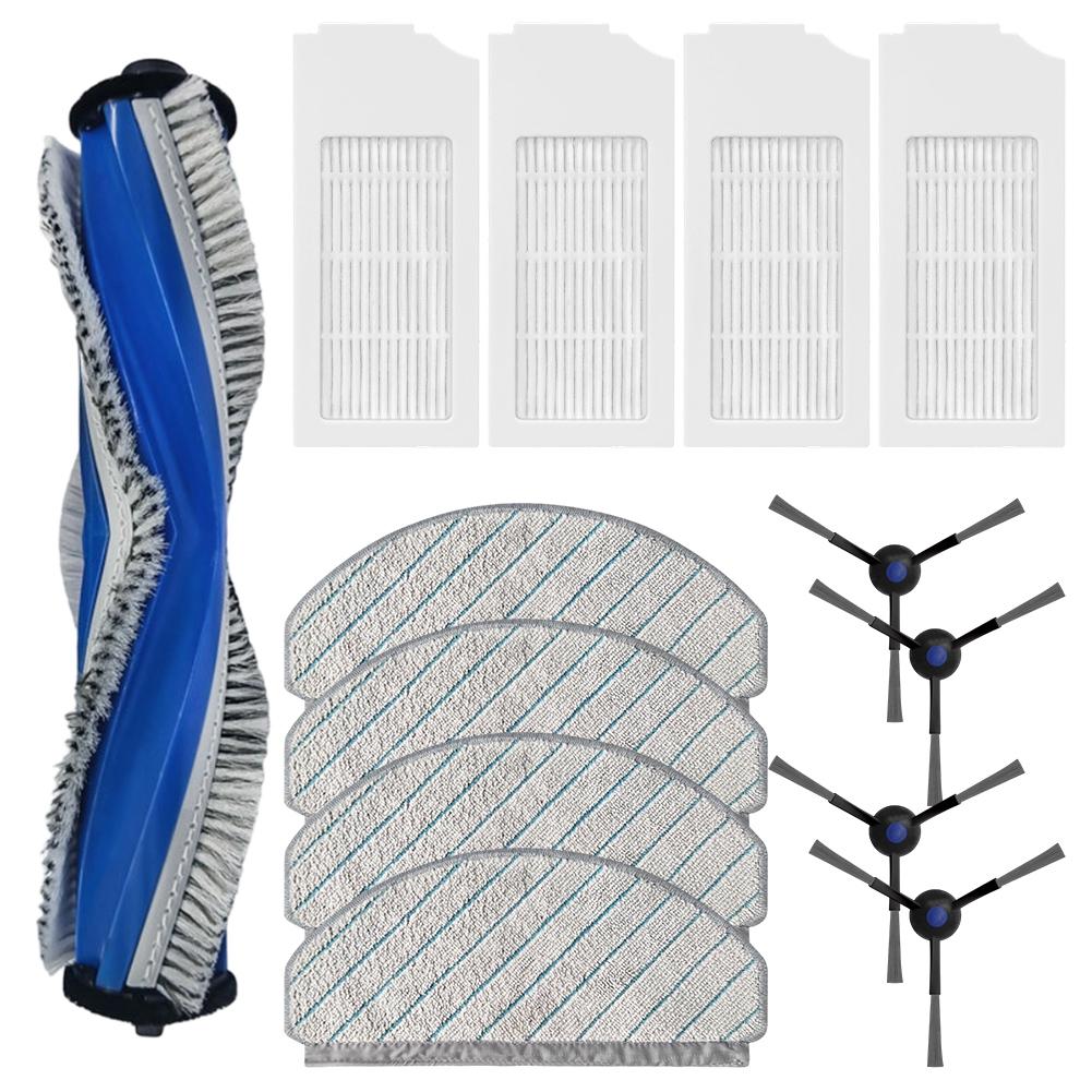 

Vacuum Cleaner Parts Kit With Main Brush Side Brush Filter Mop Cloth Fits For Bosch BCRC1W BCRD1W BCRC2W BCRD2W Sweeping Parts