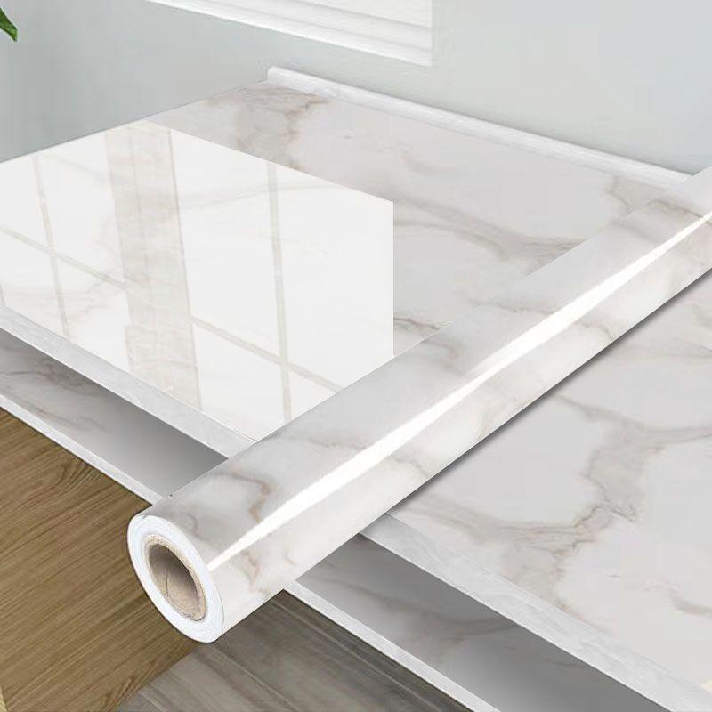 Ölbeständige Marmor-Küchenaufkleber – Hochtemperaturbeständiger, wasserdichter, selbstklebender Fliesen- und Herdwandschutz
