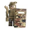 Ninja Warrior Superhero Doll With Weapon Single Building Block Assembly Toy