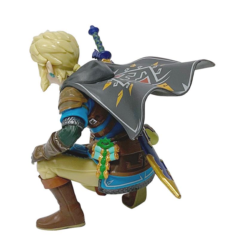 12CM The Legend of Zeldaes Anime Figure Link Treasure Box Monster Anime Figure Toys Action Figurine Model Doll Collection Gift
