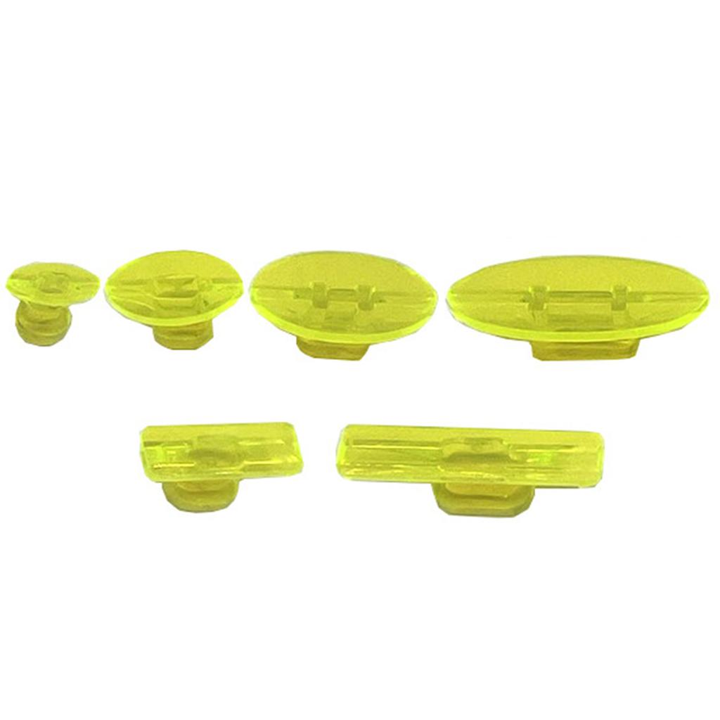6pcs Clear Car Dent Repair Tabs Auto Dent Puller Tabs Set for Quick & Easy Body Restoration Without Professional Skill