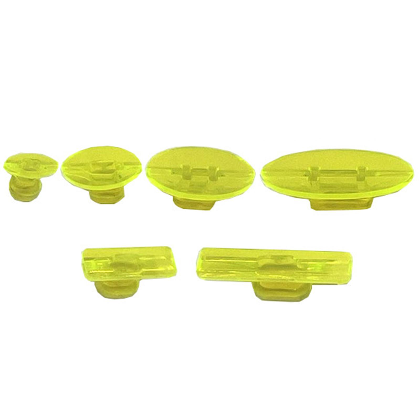 

6pcs Clear Vehicle Dent Repair Tabs Auto Body Dent Removal Upgrades designs for Home Garage & Emergency Outdoor Fixes 1