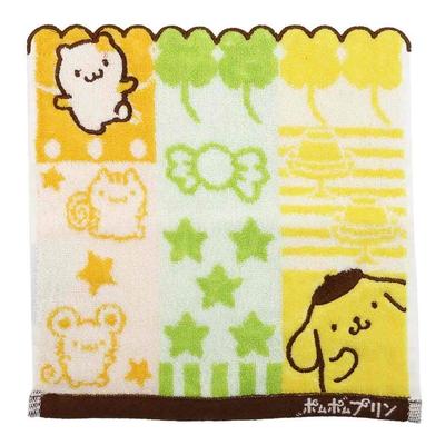 Marushin Mini Sanrio Pompompurin Quarto 25 x 25 3005053200 Toalha, Purin, Aprox.. cm,