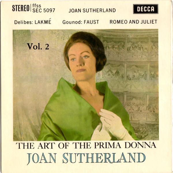 

7inch Record JOAN SUTHERLAND, DELIBES, GOUNOD - Lakme / Faust / Romeo And Juliet SEC5097 DECCA 1961 UK Classical Used