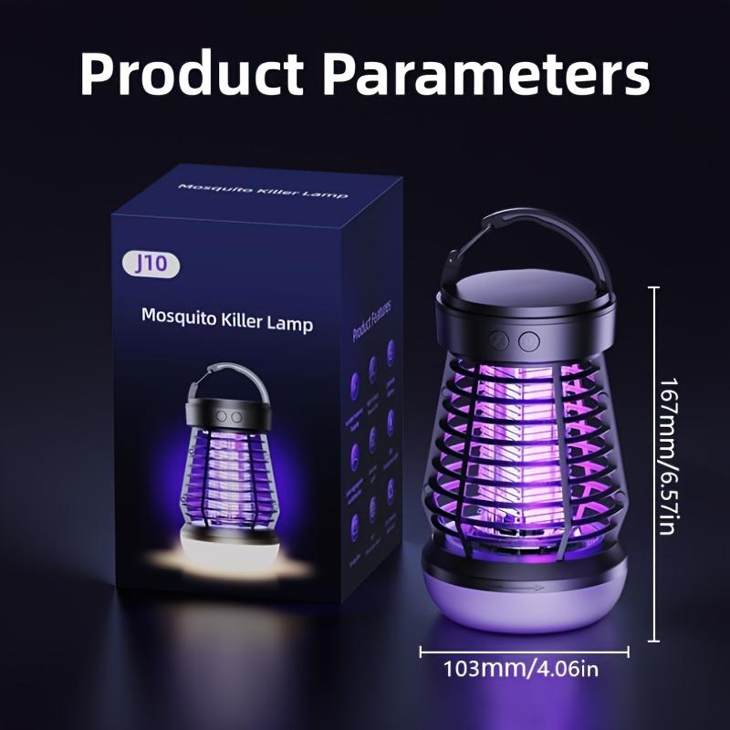 UV Mosquito Lamp, Electric Mosquito Killer Insect Trap 2000V, Powerful Mosquito Repellent Exterminator Bug Zapper for Indoors Outdoors Garden Bedroom