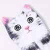 Cat Shape Hand Towel Soft Absorbent Hand Towel Hanging Cute Kitten Towel