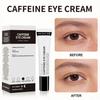 Tightening Caffeine Eye Cream: Moisturizes, Brightens, Reduces Dark Circles & Fine Lines