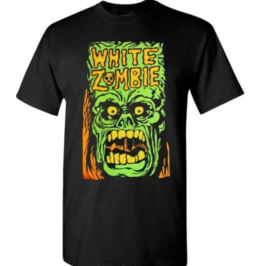 White Zombie Monster Yell Classic Adult T-Shirt XL